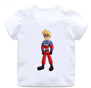 Henry Tehlike Karikatür Çocuk T-Shirt Bebek Erkek Rahat Komik T shirt Çocuk Yaz Streetwear Üstleri Kız Elbise