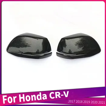 Honda için CR-V CRV 2017 2018 2019 2020 2021 Araba Kapı Yan Dikiz dikiz aynası krom çerçeve Sticker Otomobil Parçaları