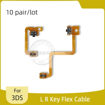 HOTHINK 10 çift / grup L / R Omuz Düğmesi Flex Kablo ile Nintendo 3DS Onarım Sol Sağ Anahtarı Tetik