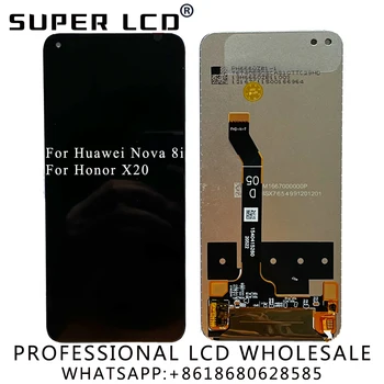 Huawei Nova 8i Onur X20 için Yedek Cep Telefonu LCD Ekran Dokunmatik Digitizer Meclisi