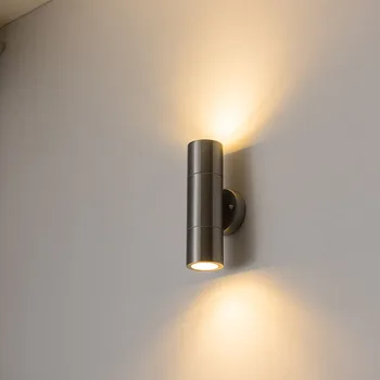 IP65 su geçirmez Led duvar ışık Yard koridor banyo yukarı ve aşağı sundurma lamba açık bina peyzaj dekoratif aydınlatma