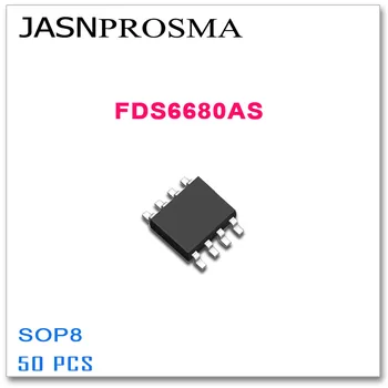 JASNPROSMA FDS6680AS SOP8 50 ADET 30 V 11.5 A N-Kanal 6680 FDS6680A FDS6680 Yüksek kaliteli FDS