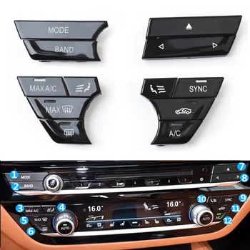 Konsol Pano Klima Ac Kontrol Basma Düğmesi Değiştirme BMW 5 7 Serisi İçin G30 G38 G11 G12