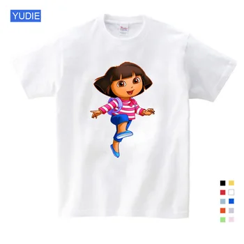 Kız t shirt Yaz Giyim Casual Gömlek Komik T Shirt Çocuk Üstleri Yeni T Shirt Çocuk Çocuk T Shirt 2 3 4 5 6 yıl