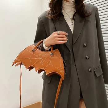 Marka Örümcek Web Nakış İpliği kadın askılı omuz çantası Lüks Çanta Deri Crossbody Çanta Tasarımcısı Parodi Yarasa Çanta Kadın Çanta