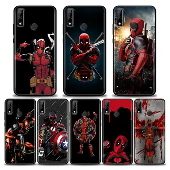 Marvel Avengers Kahramanlar Deadpool Komik telefon kılıfı İçin Onur X8 60 8X9X50 30i 21i 20 9A Oyun Nova 8i 9 SE Y60 Magic4 5G Pro Lite