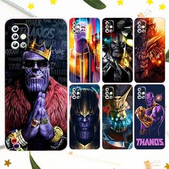Marvel Avengers Thanos Samsung A53 A73 A72 A51 A41 A70 A50 A40 A30 S A20 A20E A10 A01 A8 A7 A6 A5 Şeffaf telefon kılıfı