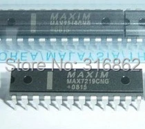 MAX7219CNG + MAX7219CNG DIP-24 ROHS ORİJİNAL 10 ADET/GRUP Ücretsiz Kargo transistör diyot modülü RÖLE
