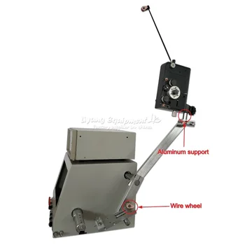 Mekanik Sönümleme Gergi gerilim kontrolörü Bobin Sarıcı Sarma Makinesi Kullanımı Farklı Tel Çapı 0.02 mm ila 1.2 mm