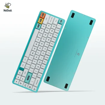 MelGeek Z70 Ultra Mekanik Klavye 65 % Hotswappable RGB Alüminyum Özel Mekanik Klavye Kiti ile 67 Tuşları 68 Tuşları C Tipi USB
