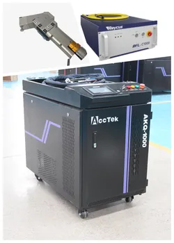 Metal Yüzey Temizleme Makinesi Fiber Lazer Temizleme Makinesi Pas Yağ Lekeleri Boyalar Paslanmaz Çelik Karbon Çelik Alüminyum