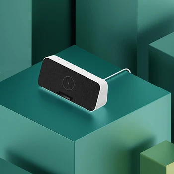 Mi jia 30W MAX Kablosuz Şarj Bluetooth 5.0 mikrofonlu hoparlör Desteği mi AI NFC Ev Ofis Müzik Çalar Android IOS İçin