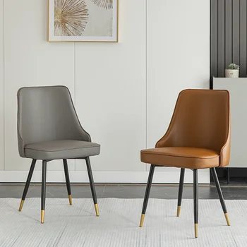 Minimalist bekleme koltuğu Restoran Puf Modern Taşınabilir Lüks Dışkı Mutfak Zemin Regale Cadeiras De Jantar Mobilya Tasarımı