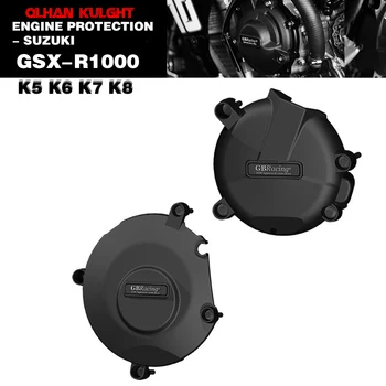 Motosiklet Motor kapak koruma kılıfı için kılıf GB Yarış Suzukı GSX-R1000 GSXR1000 GSXR K5-K8 Aksesuarları Motor Parçaları