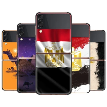 Mısır Ulusal Bayrak Piramit Kapak Samsung Galaxy Z Flip 6.7 