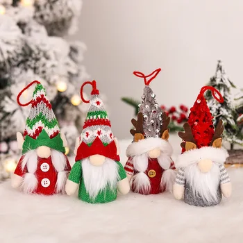 Noel Asılı Kolye Noel Baba Bebek Yılbaşı Ağacı Süsleri Doğum Noel Süsler El Sanatları 2022 Yeni Yıl