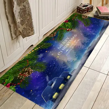 Noel Halı 3D HALI Koridor Halı ve Kilimler Yatak Odası oturma odası halısı Mutfak Banyo Kaymaz Paspaslar 3D Mat
