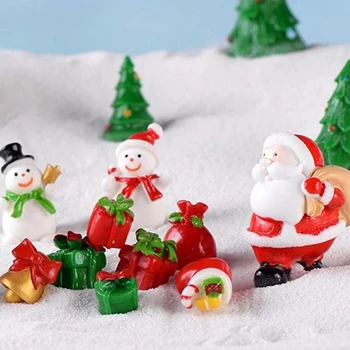 Noel Reçine Elk Noel Baba Süsler Merry Christmas Dekorasyon Ev İçin Figürler Minyatürleri 2022 Yeni Yıl Noel Kutusu Dekor