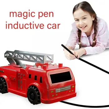 Otomatik Takip Mini Endüktif Yarış Araba Kamyon Beraberlik Hattı Çocuk Oyuncak İnteraktif Kalem L3s4