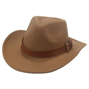 panama kadın şapka geniş ağız batı kovboy bandı fötr şapkalar erkek şapka kahve siyah rahat kadın keçe şapka lüks kadın panama şapkası