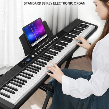 Profesyonel Çocuk Elektronik Piyano Mıdı 88 Tuşları Stylophone Dijital Elektronik Org Organo Elettronico Enstrüman SY50EP