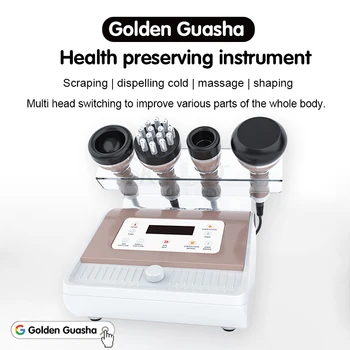 Son derece Etkili Altın Guasha Tarama Meridyenleri Şekillendirme Zayıflama Masaj Rahatlatıcı Makinesi