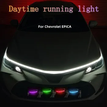 Su geçirmez Araba led ışık şeridi İçin Chevrolet EPİCA Hood Esnek Dekorasyon şerit ışık dekor lambası Çoğu Araç İçin Evrensel