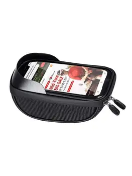 Su geçirmez Bisiklet Cep Telefonu saklama çantası Durumda Taşınabilir Bisiklet Dokunmatik Ekran Ön şasi çantası Bisiklet Aksesuarı