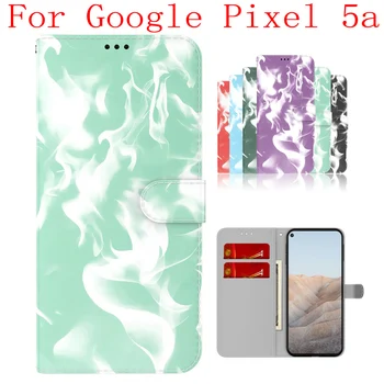 Sunjolly Kılıf için Google Piksel 5a Cüzdan Standı Kapak PU telefon kılıfı Kapak coque çapa Google Piksel 5a Kılıf Google Piksel 5a Kapak