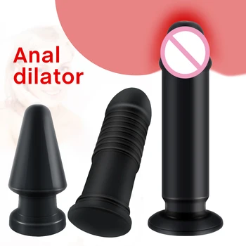 Süper Büyük anal dildo prostat masaj aleti Vajinal Stimülatör Anal Dilatör Büyük Anal Boncuk Yapay Penis Seks Oyuncakları Kadın Erkek Masturbator