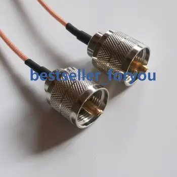 UHF erkek PL259 UHF erkek pigtail kablo RG316 30 cm 12