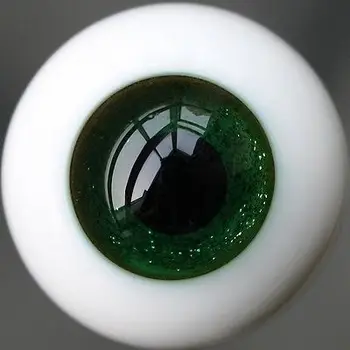 [wamami] Ej24 # 8mm Koyu Yeşil Cam Gözler BJD Doll Dollfie Cam Gözler Kıyafet BJD