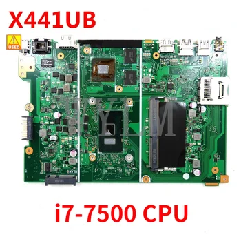 X441UB ı7 - 7500CPU 8 GB RAM anakart ASUS İçin X441U X441UB X441UV Laptop anakart ücretsiz kargo Kullanılan
