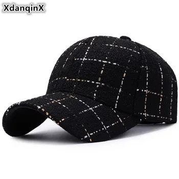 XdanqinX Snapback Kap Pamuk Beyzbol Kapaklar Erkekler Ve Kadınlar Için Ayarlanabilir Boyutu Yüksek Kaliteli Marka Şapka kadın At Kuyruğu Şapka Unisex