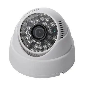 Yeni 1100TVL CMOS Güvenlik Kamera 48LED IR Renk Kapalı 3.6 mm Dome CCTV Gözetim kamera HD kalite