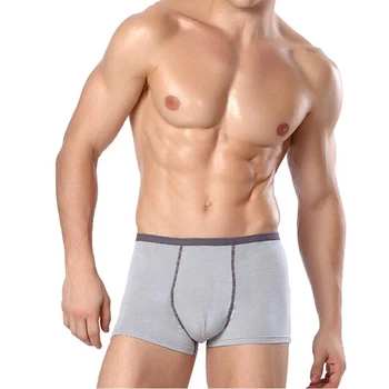 Yeni erkek iç çamaşırı Nefes Popo kaldırma Seksi U dışbükey kılıf çanta Tasarım Boxer Pantolon Orta katlı Modal Artı Boyutu Pantolon