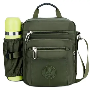 Yeni Erkek postacı çantası Rahat Çok Fonksiyonlu Küçük Seyahat Çantaları Su Geçirmez Tarzı Omuz Moda Askeri Crossbody Çanta KL1125