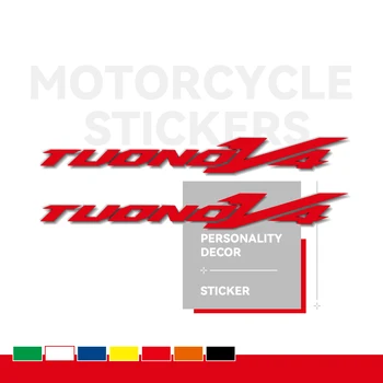 Yeni motosiklet bisiklet yakıt tankı etiket tekerlek kask su geçirmez yansıtıcı logo Aprilia TUONOV4 TUONO V4 tuonov4