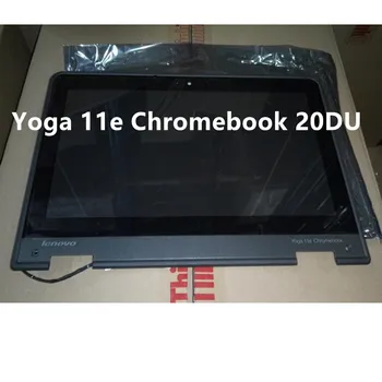 Yeni Orijinal Lenovo ThinkPad Chromebook Yoga 11e 20DU Ekran LCD Ekran w / Çerçeve 00HM249 00HM250 00HW238