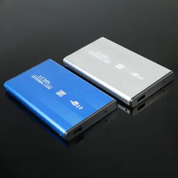 Yüksek Kaliteli sabit disk Kabuk Taşınabilir 4 Renk İsteğe Bağlı Alüminyum Alaşımlı sabit disk kutusu Dizüstü Bilgisayar için