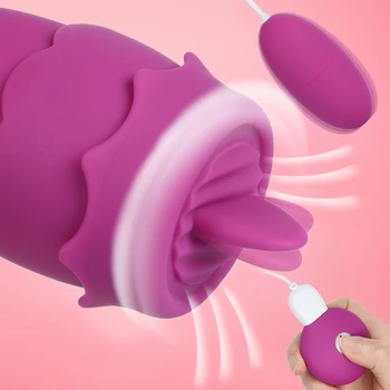 ZINI Vibratör Kadınlar için 20 Modu Oral Klitoris Stimülatörü Dil Meme Enayi Meme Büyütücü Vibratör Seks Oyuncakları Vajinal