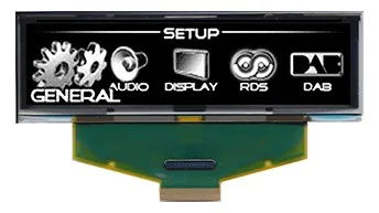 ücretsiz kargo 3.12 inç OLED LCD Ekran 256X64 30 pin Ssd1322 sürücü Beyaz Mavi Yeşil Sarı Modülü