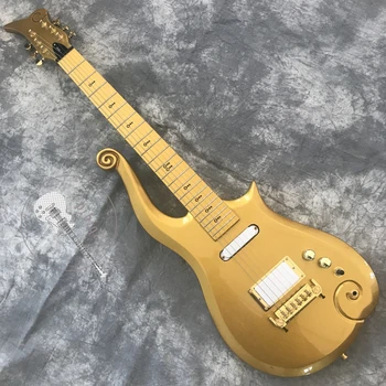 Ücretsiz teslimat, sıcak satış yeni elektro gitar, altın gövde ve boyun, tüm renkler özelleştirilmiş