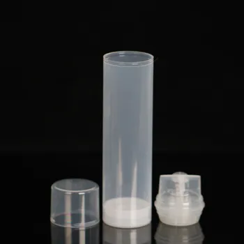 Şeffaf pompalı 80ML şeffaf plastik havasız şişe şeffaf kapaklı veya beyaz pompalı beyaz şişe şeffaf kapaklı