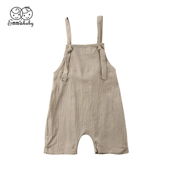 Bebek çocuk tulumları Toddler Erkek Bebek Kız kısa pantolon Sevimli Bebek Jartiyer Yaz rahat kıyafetler İçin Fit 0-3T Bebek Giyim
